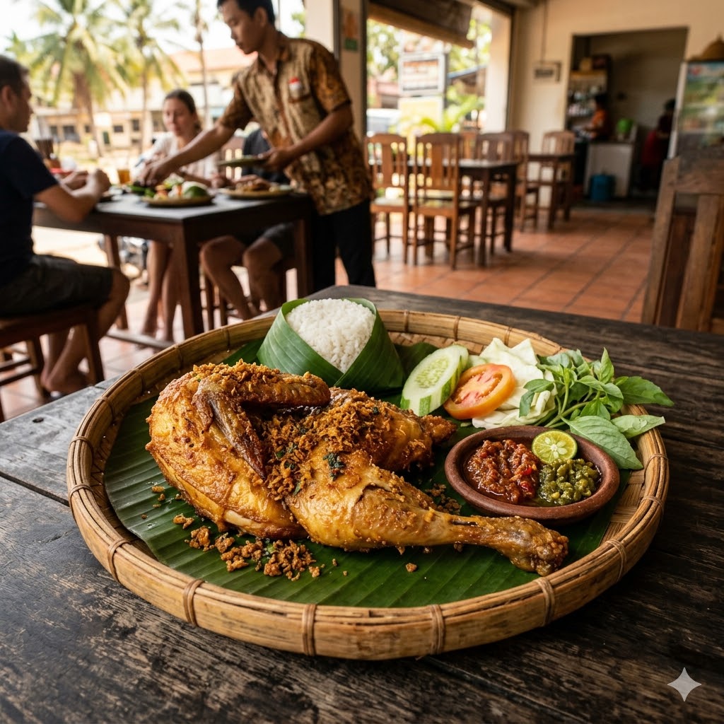 Ayam Goreng Setengah