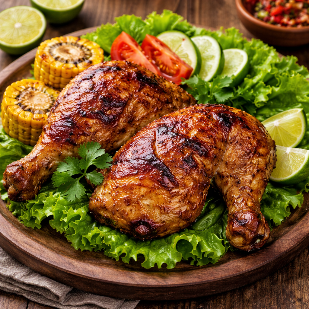 Ayam Panggang Setengah