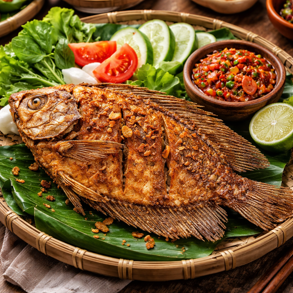 Gurami Goreng 9 Ons