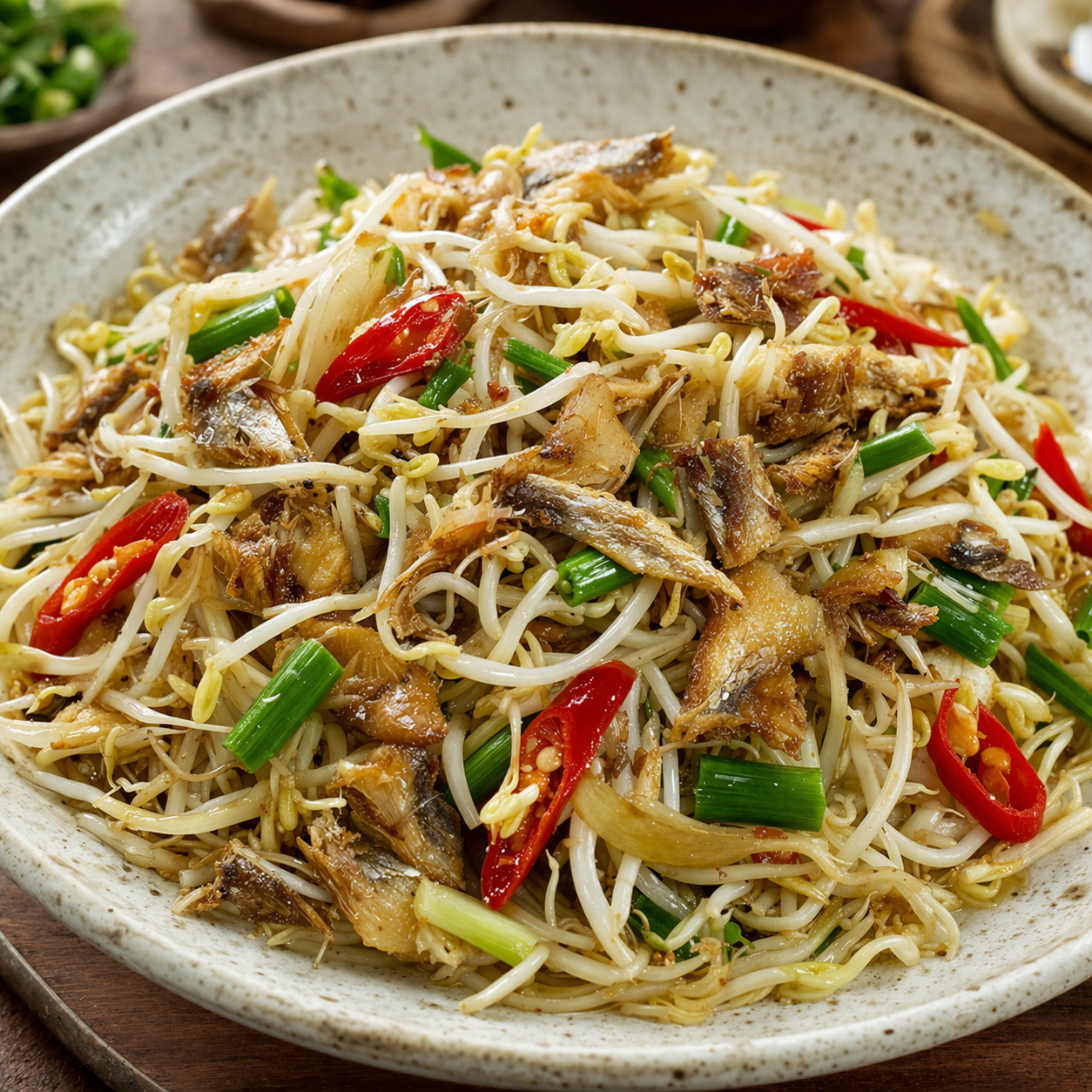 Tauge Ikan Asin